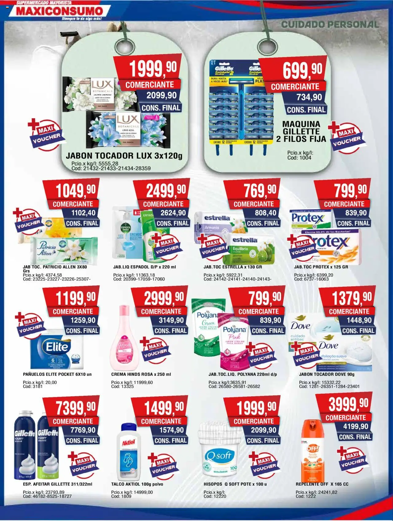 Maxiconsumo ofertas │ válido desde el 15.09.2025 | Página: 28 | Productos: Repelente, Polvo, Jabón, Crema
