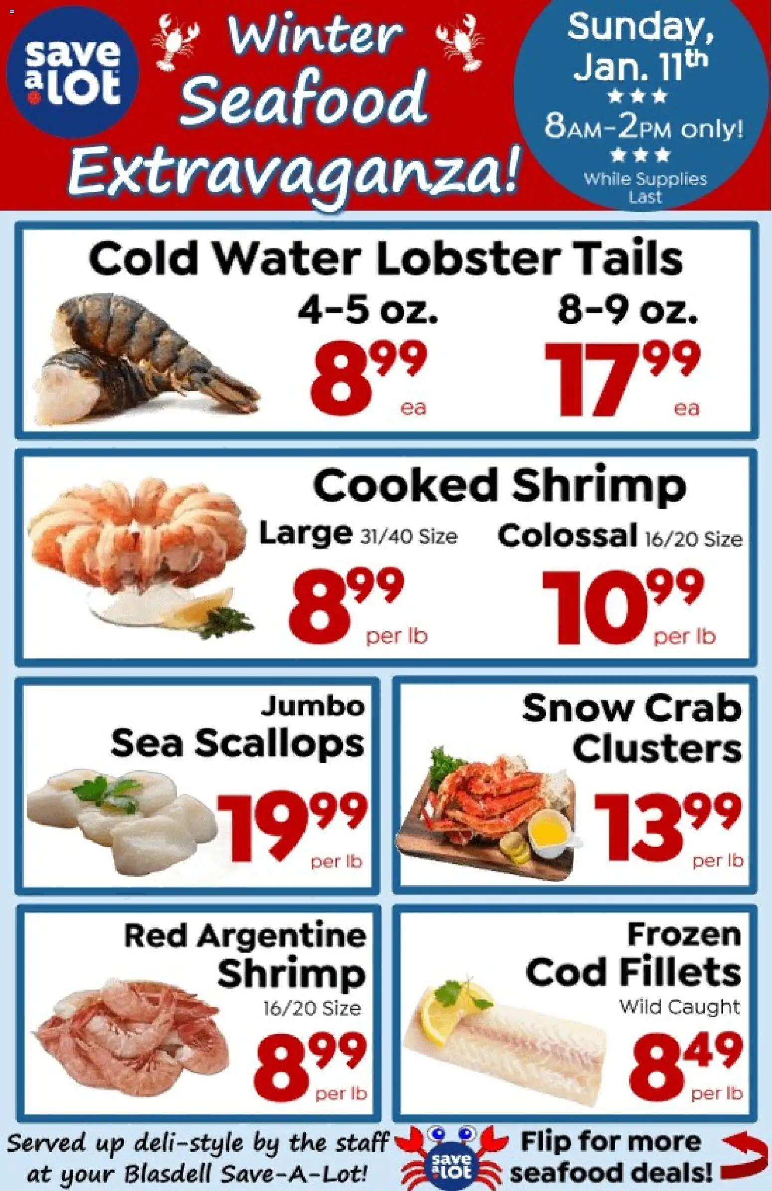 Save a Lot Winter Ad - valid from 11.01.2026 | Page: 1