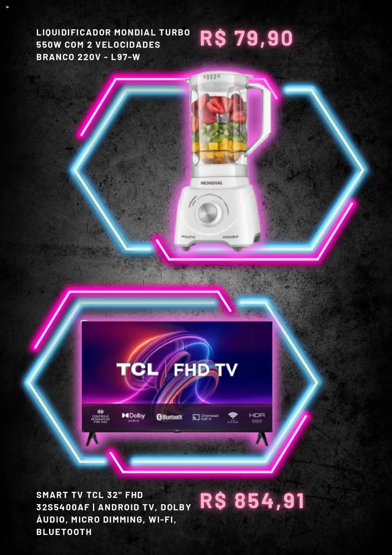 Ferreira Costa Folheto - válido de 16.10.2025 | Página: 5 | Produtos: smart TV, Liquidificador, Tv