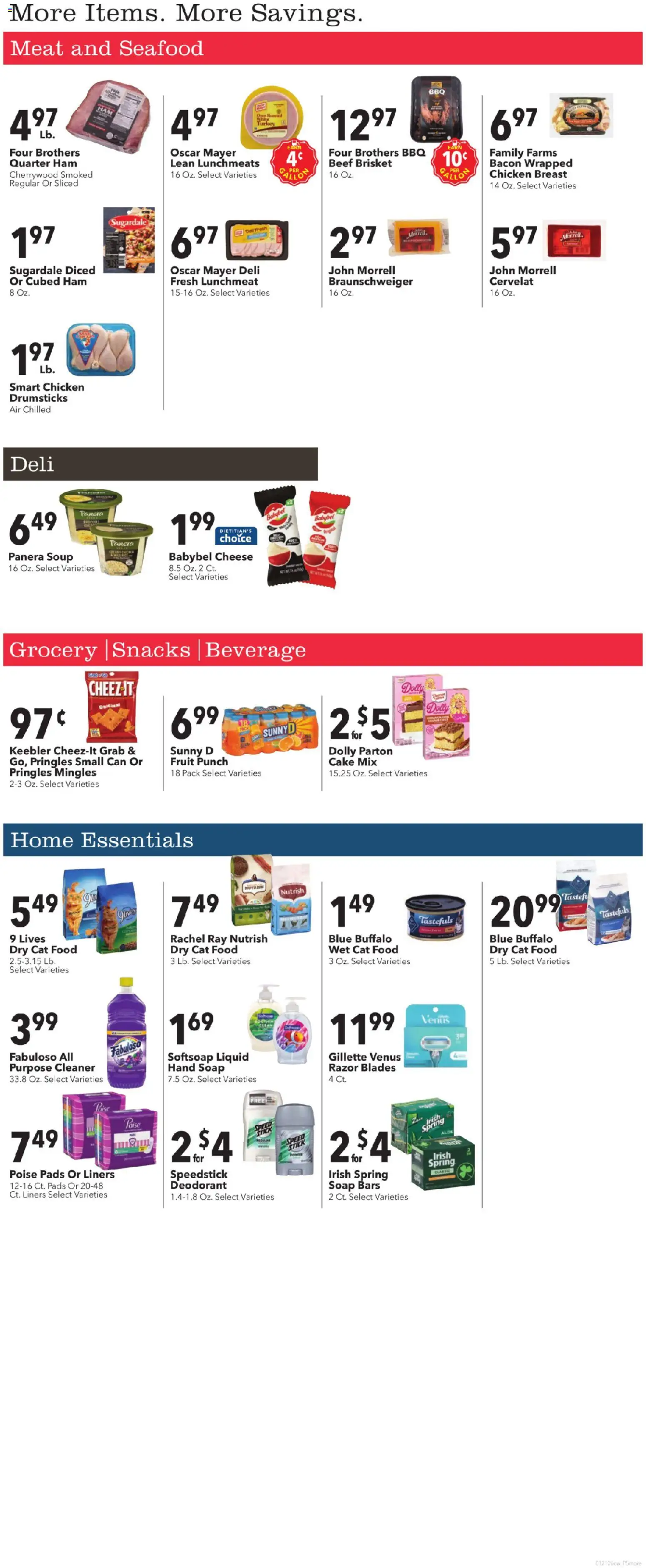 Cash Wise Weekly Ad - valid from 21.01.2026 | Page: 7 | Products: Cat Food, Cheese, Soap, Seafood