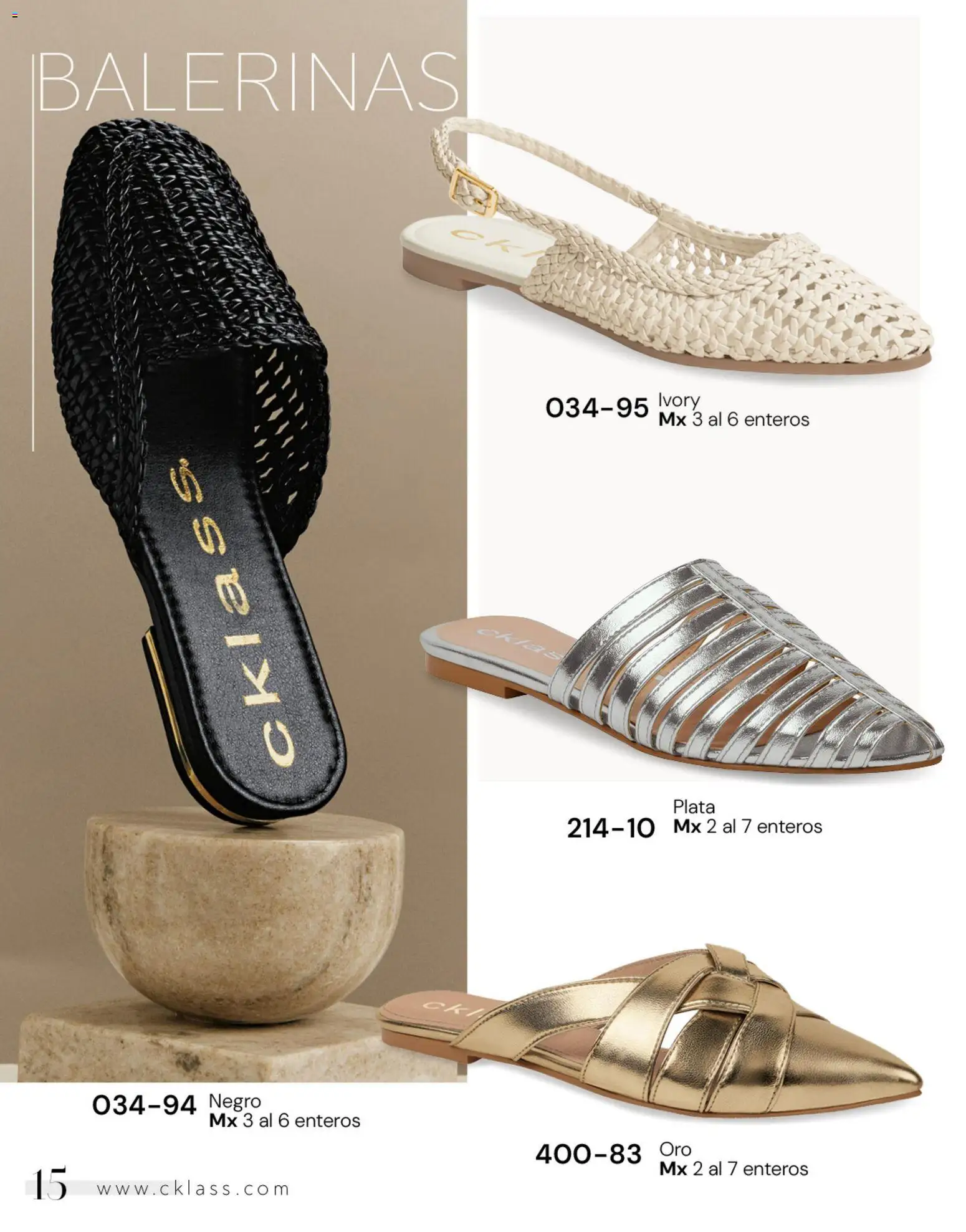 Nuevas ofertas de Cklass válidas en toda la República Mexicana desde el 02.01.2026. ¡Encuentra las mejores ofertas en Cklass catálogo Gala & Glamour! | Página: 45