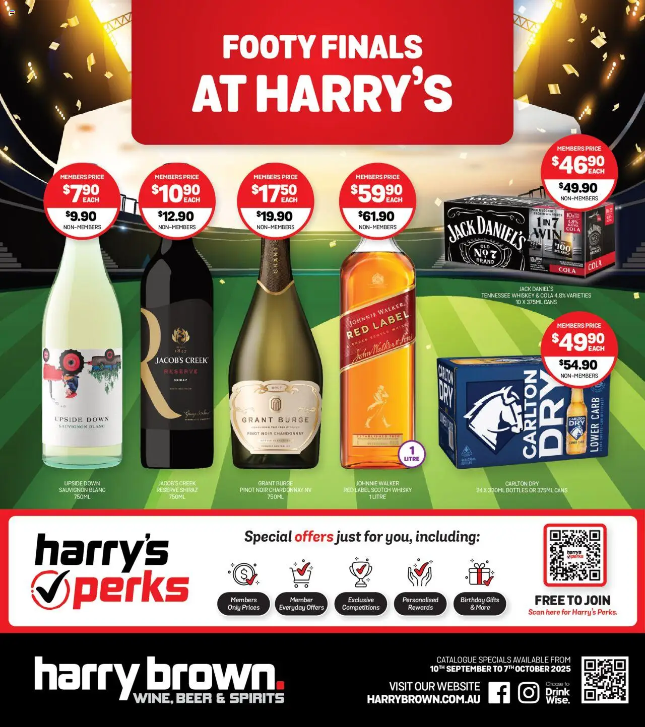 Harry Brown catalogue - valid from 10.09.2025 | Page: 1 | Products: Beer, Whiskey, Scotch