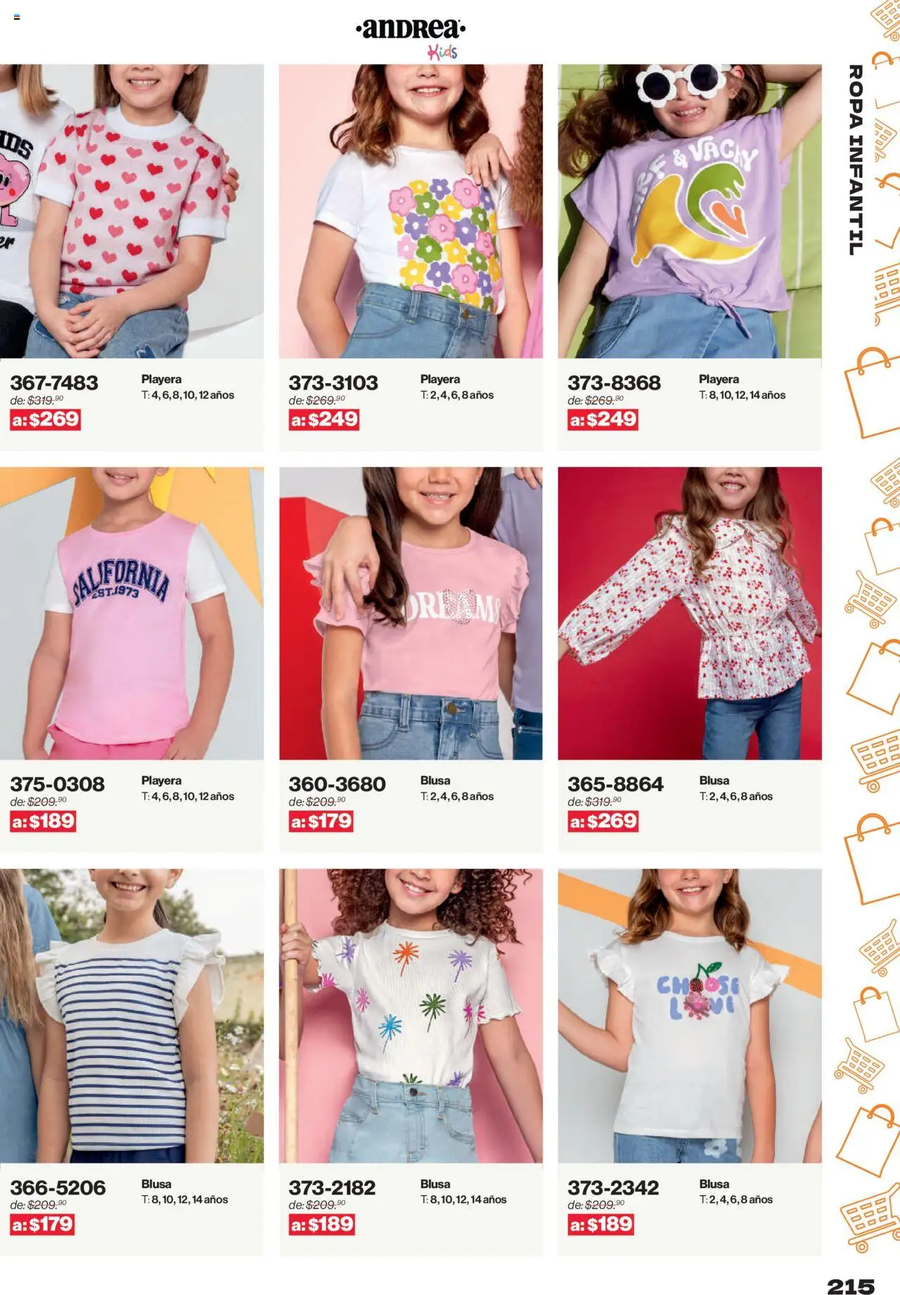 Nuevas ofertas de Andrea válidas en toda la República Mexicana desde el 10.08.2025. ¡Encuentra las mejores ofertas en Andrea - Catálogo Outlet! | Página: 215 | Productos: Blusa, Ropa, Playera