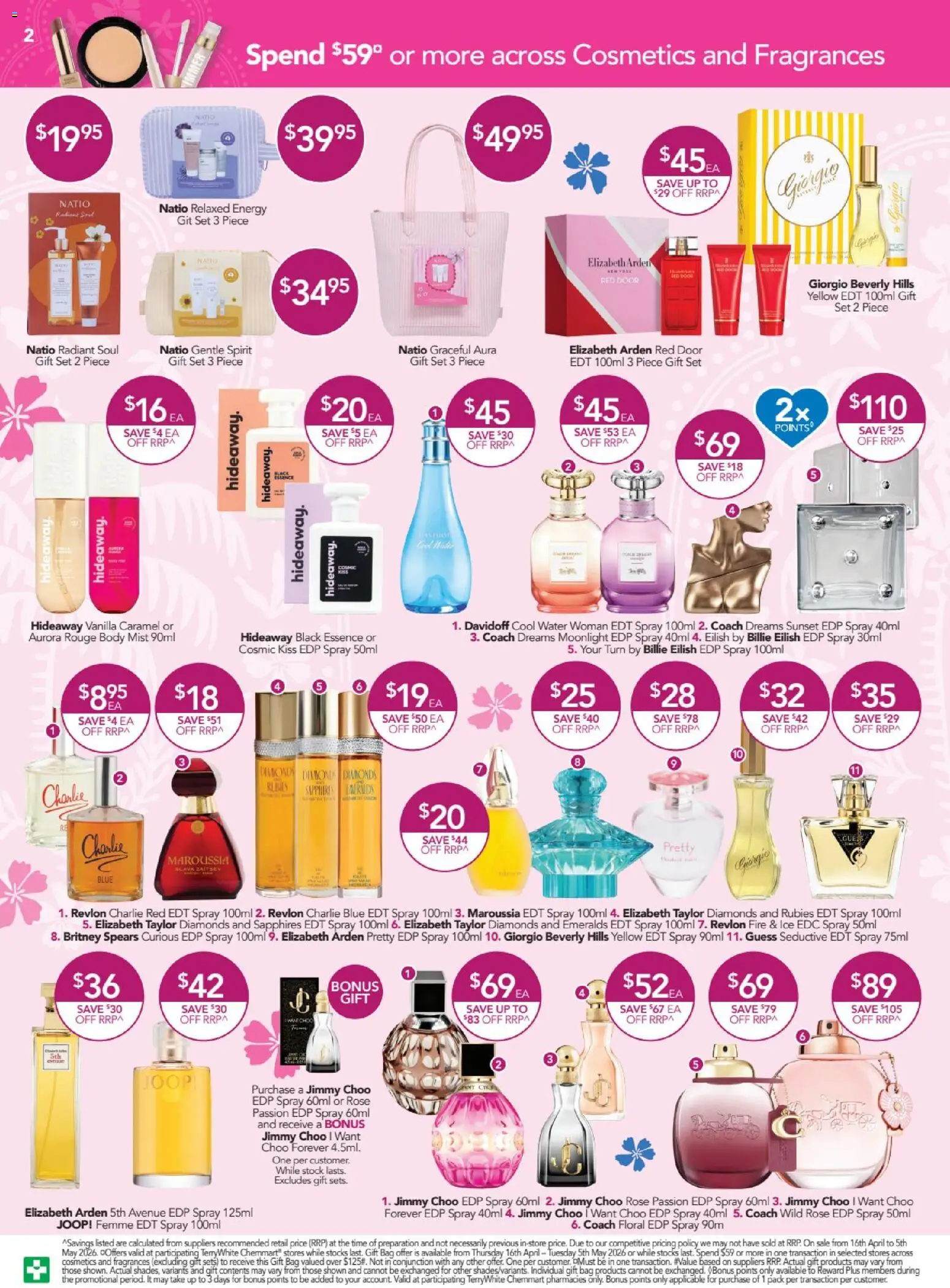 Terry White catalogue - valid from 16.04.2026 | Page: 2 | Products: Door, Floral, Water, Bag