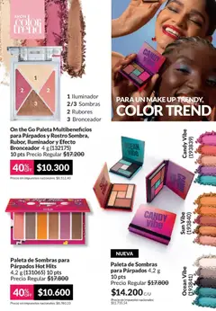 Vista previa Catálogo AVON Campaña 4/2026 válido desde el 01.04.2026 | Página: 51 | Productos: Iluminador, Bronceador, Paleta