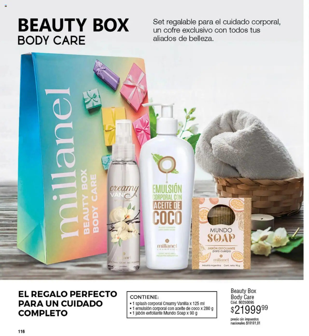 Millanel - Catálogo │ válido desde el 20.10.2025 | Página: 116 | Productos: Body, Aceite, Jabón, Emulsión