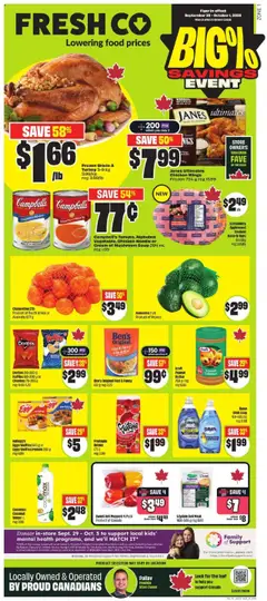 Preview of FreshCo flyer - ON from shop FreshCo valid from 25.09.2025