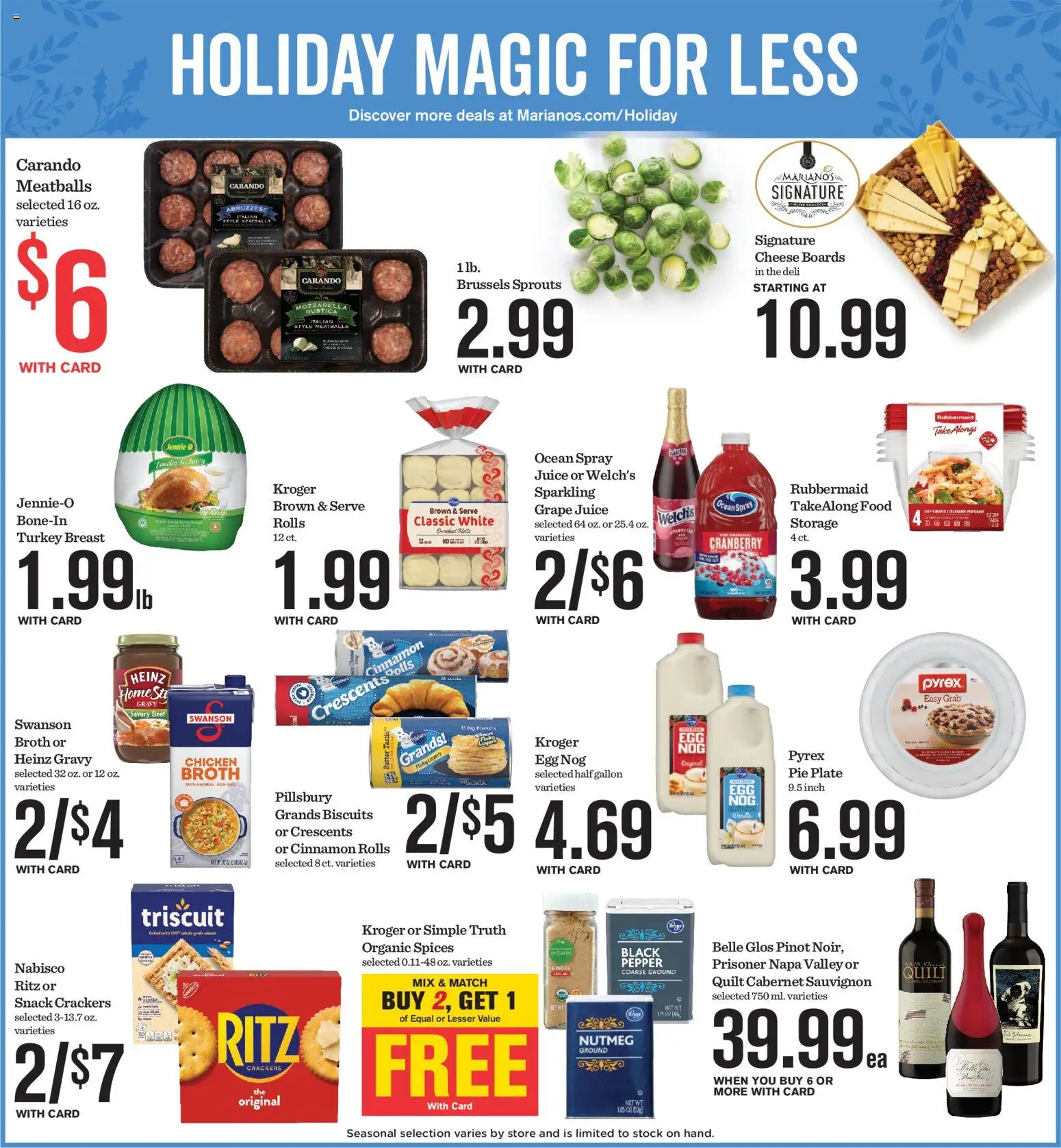 Mariano's Weekly Ad - valid from 10.12.2025 | Page: 6 | Products: Butter, Spices, Pepper, Beet