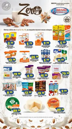 Bramil Supermercados - Ofertas Zero Lactose - Pré-Visualização do folheto da loja Bramil Supermercados, válido de 23.01.2026 | Página: 1