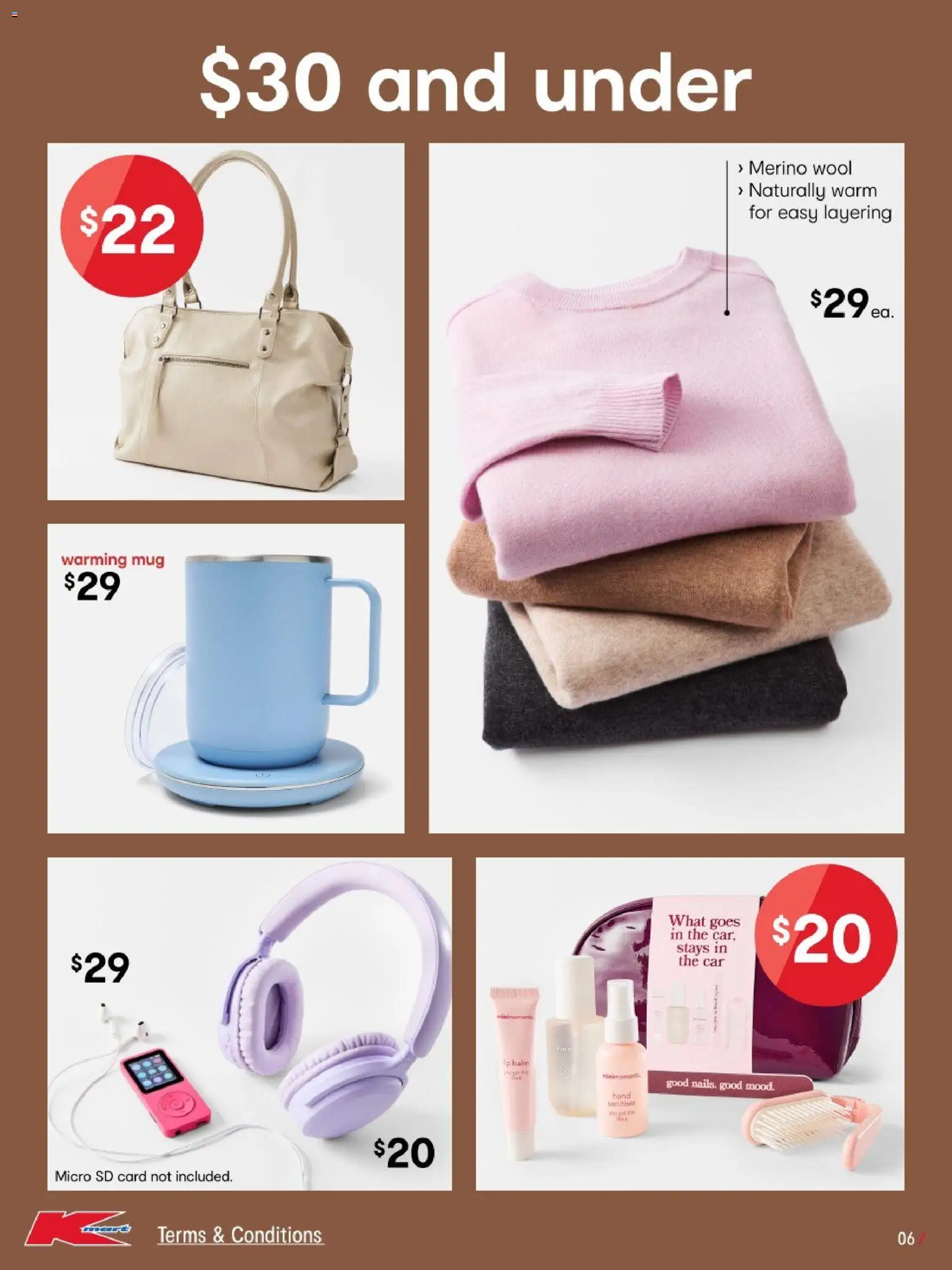 Kmart catalogue - valid from 16.04.2026 | Page: 6 | Products: Hand sanitiser