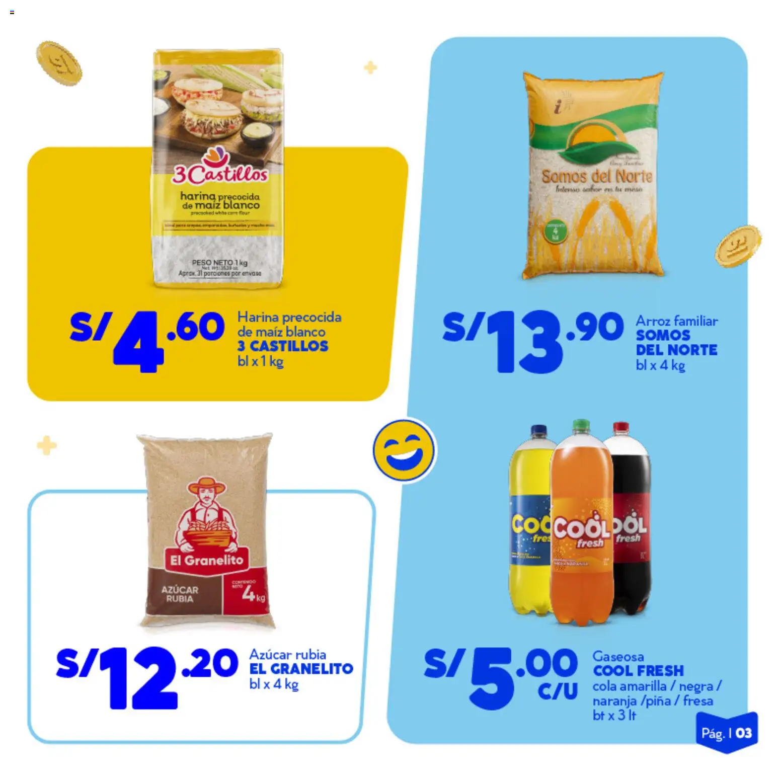 Catálogo Mass válido desde 06.03.2026 | Página: 3 | Productos: Arroz, Peso