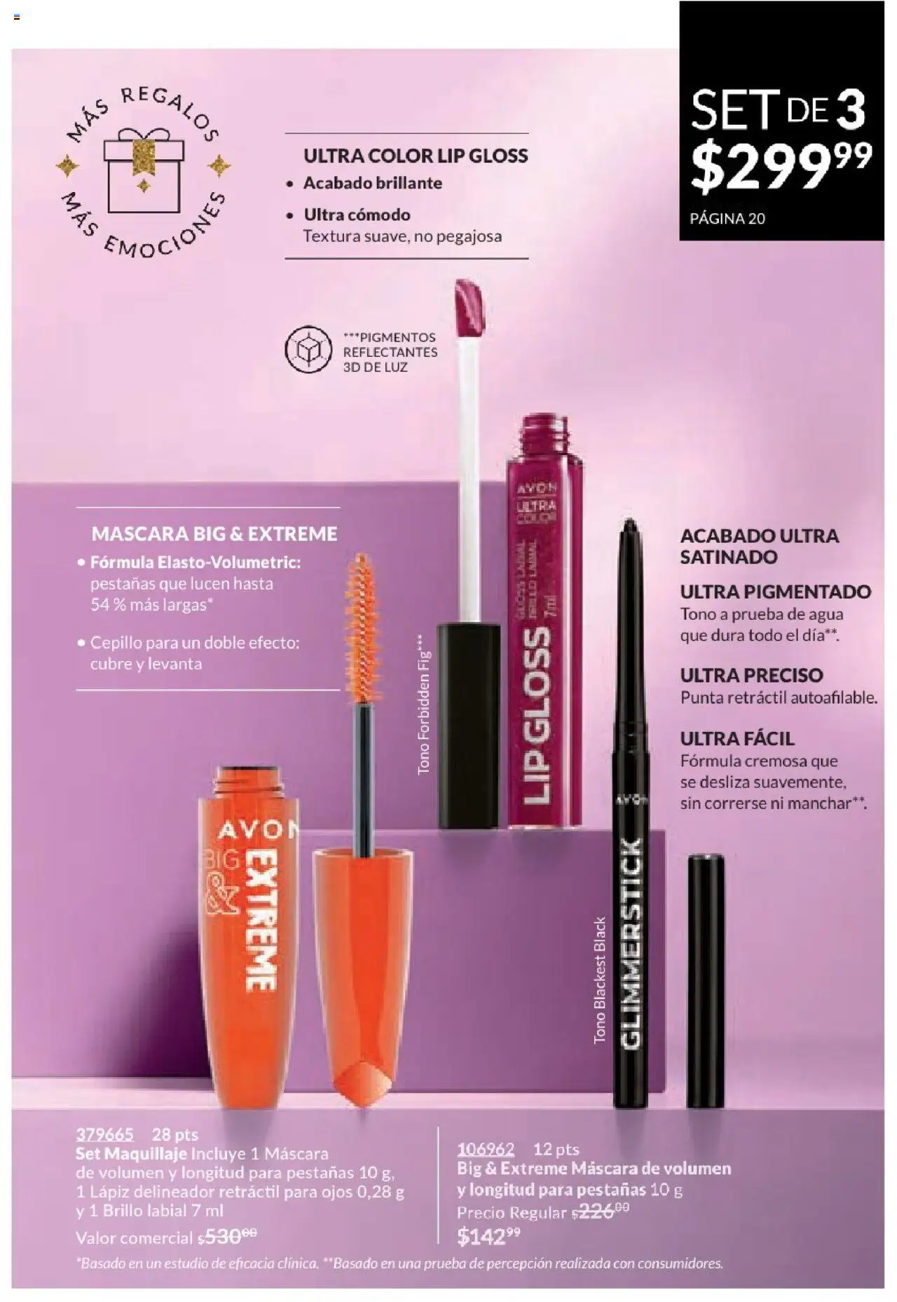 Nuevas ofertas de AVON válidas en toda la República Mexicana desde el 17.03.2025. ¡Encuentra las mejores ofertas en AVON campaña 7 2025! | Página: 20 | Productos: Cepillo, Agua, Brillo, Delineador