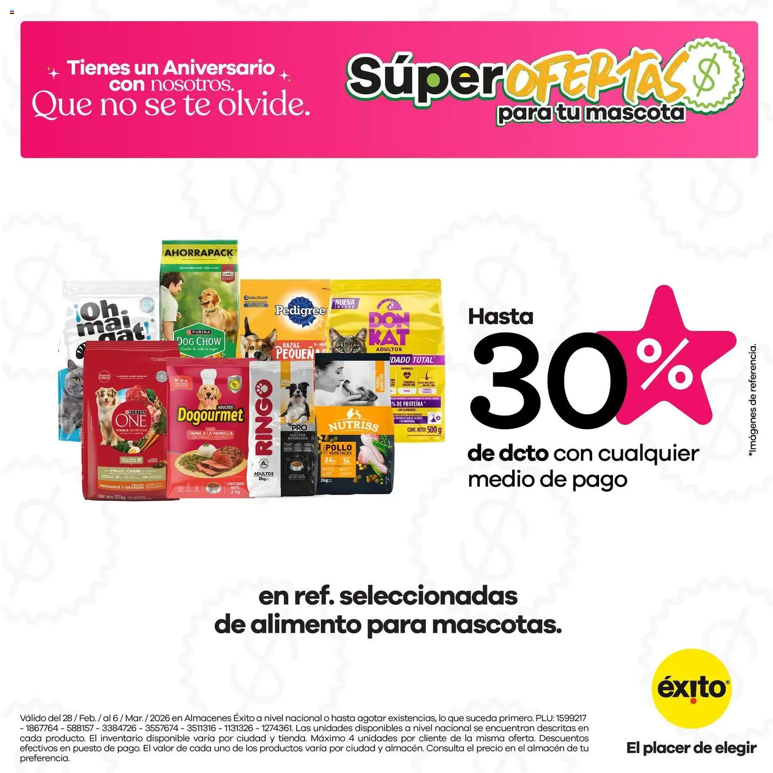 Éxito revista - valida desde el 28.02.2026 | Página: 5 | Productos: Té, Cereales, Pollo, Parrilla