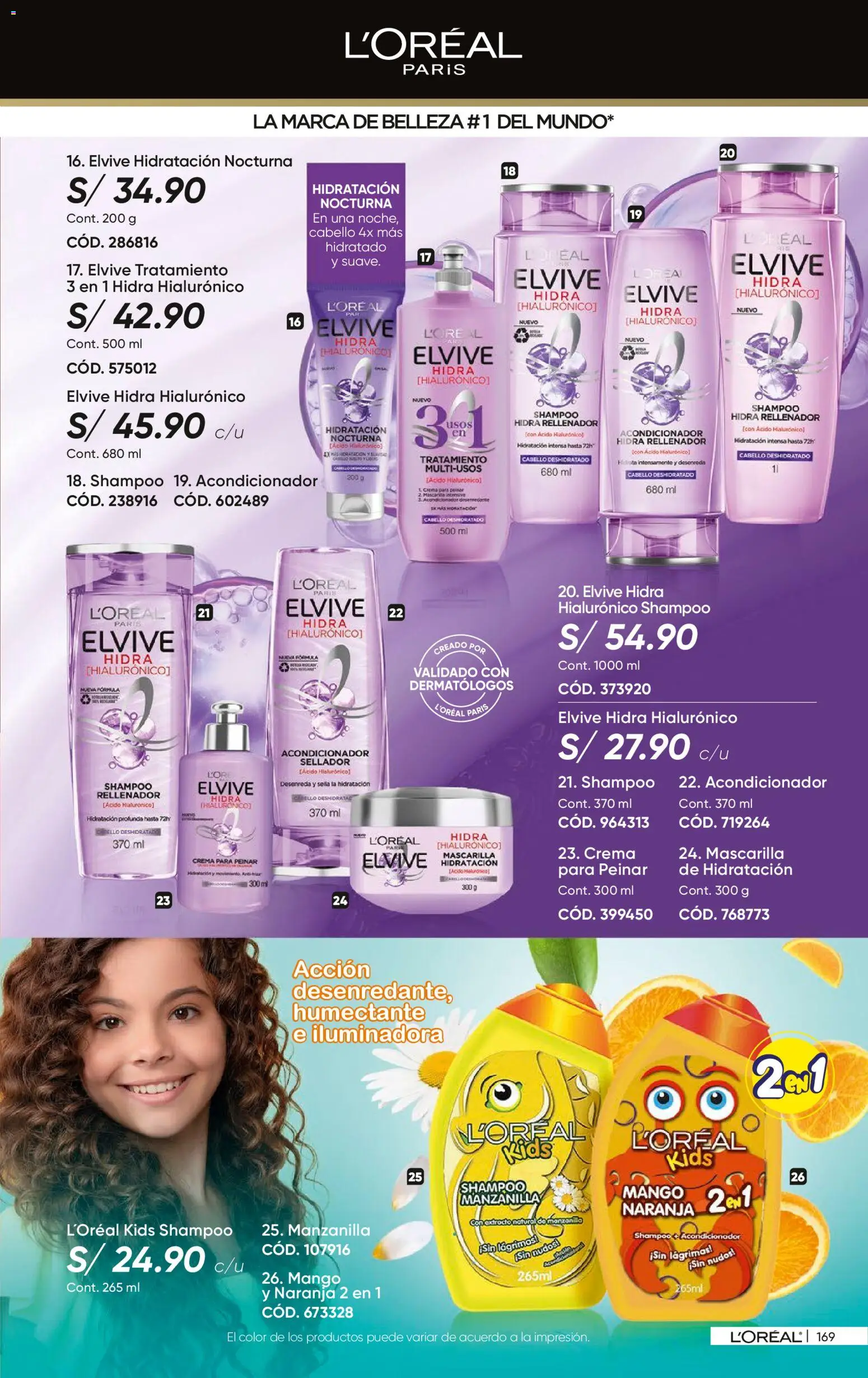 Catálogo Azzorti válido desde 14.04.2026 | Página: 173 | Productos: Shampoo, Acondicionador, Crema