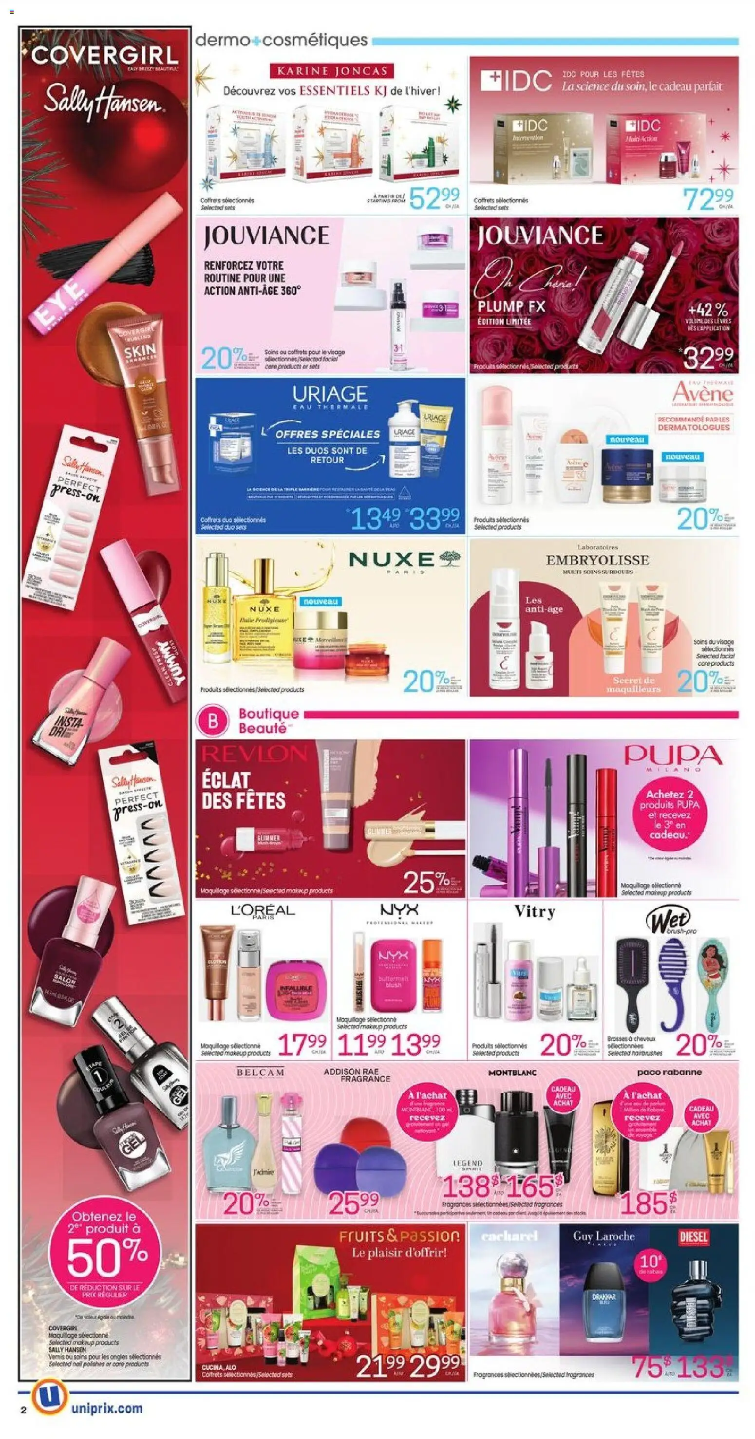 Uniprix flyer valid from 27.11.2025 | Page: 4 | Products: Fragrance, Blush