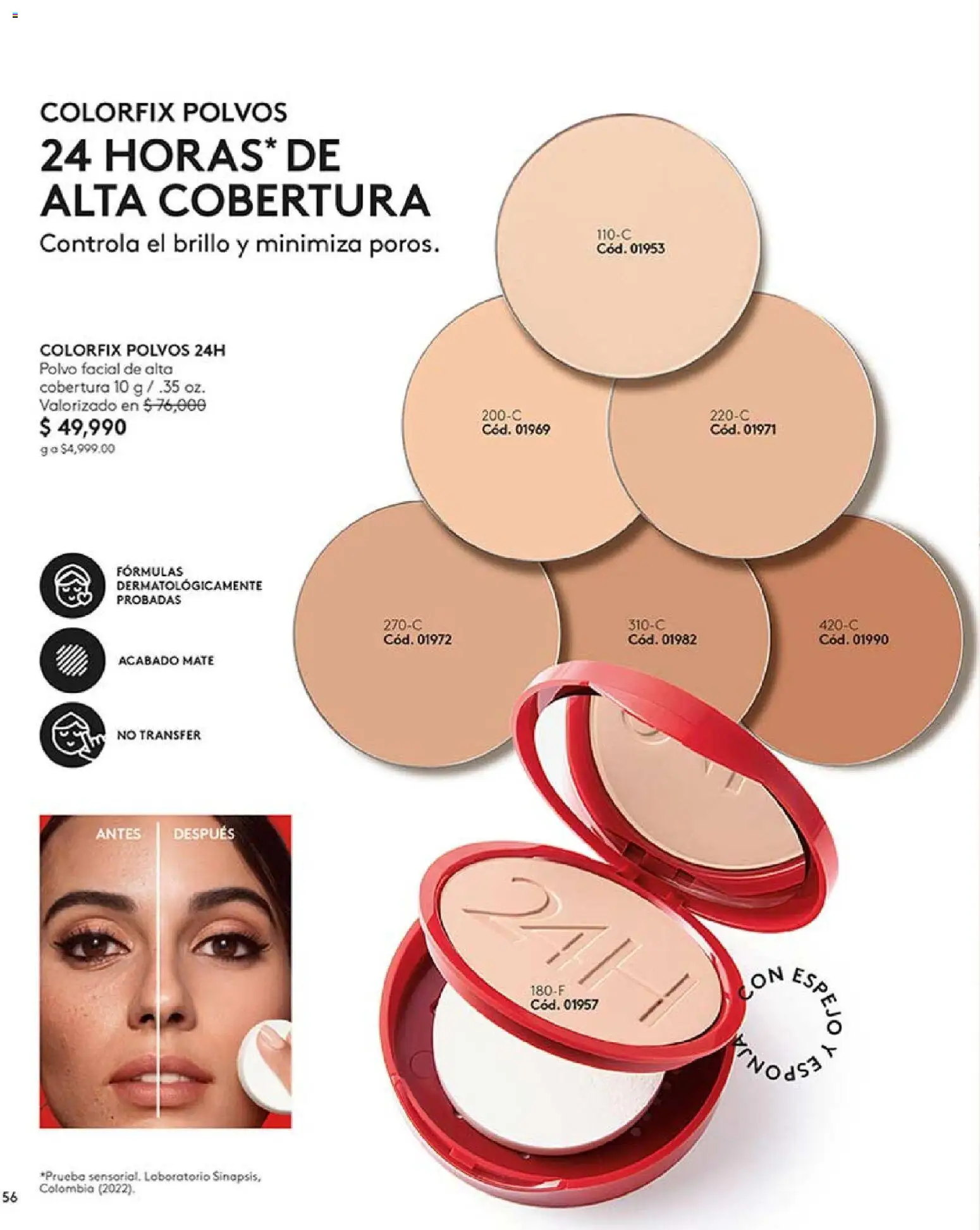 Ésika revista - valida desde el 03.11.2025 | Página: 56 | Productos: Brillo, Espejo, Polvo