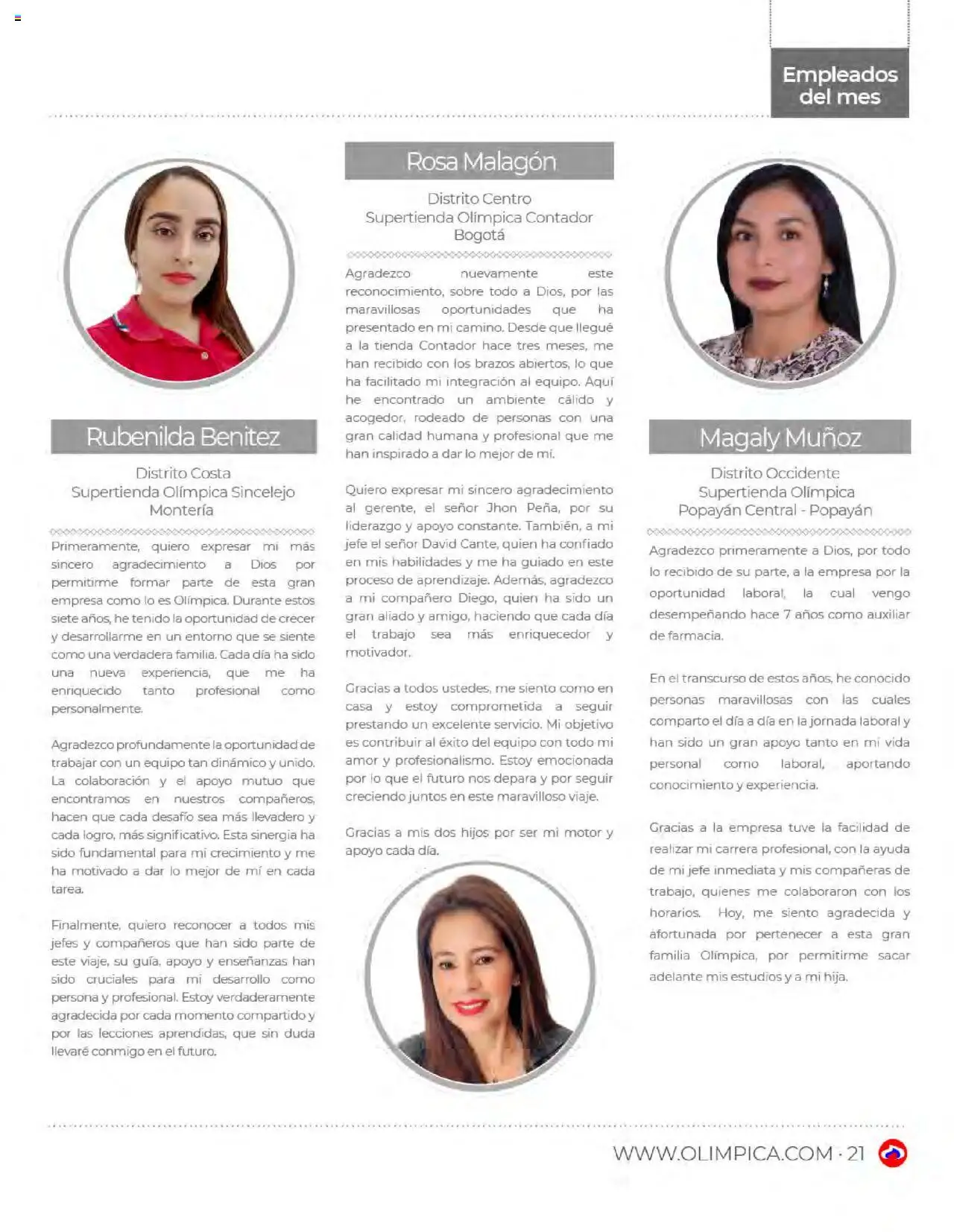 Olímpica revista - valida desde el 01.06.2025 | Página: 21 | Productos: Sobre