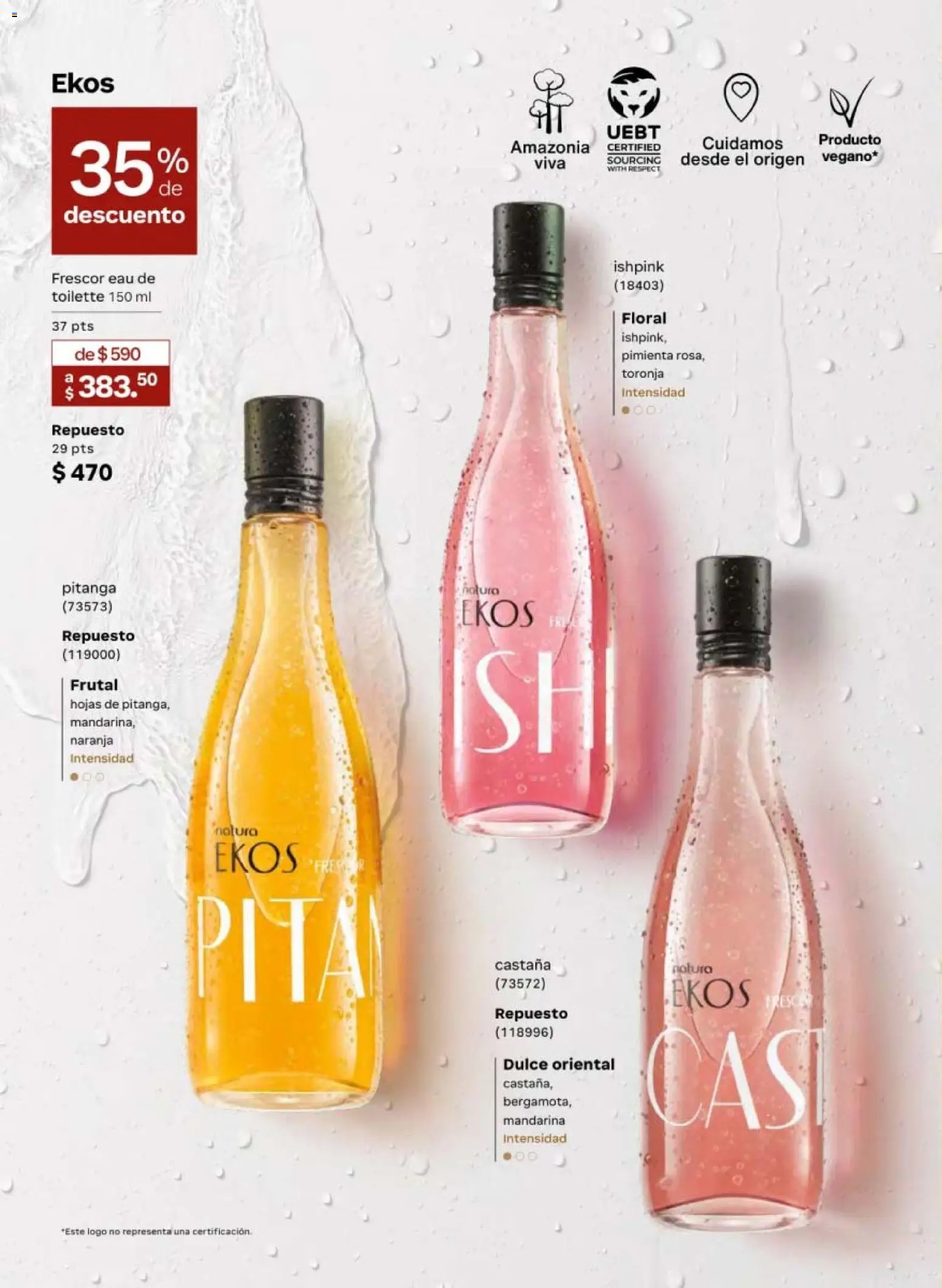 Nuevas ofertas de Natura válidas en toda la República Mexicana desde el 20.02.2026. ¡Encuentra las mejores ofertas en Natura campaña 4 2026! | Página: 18 | Productos: Pimienta, Toronja