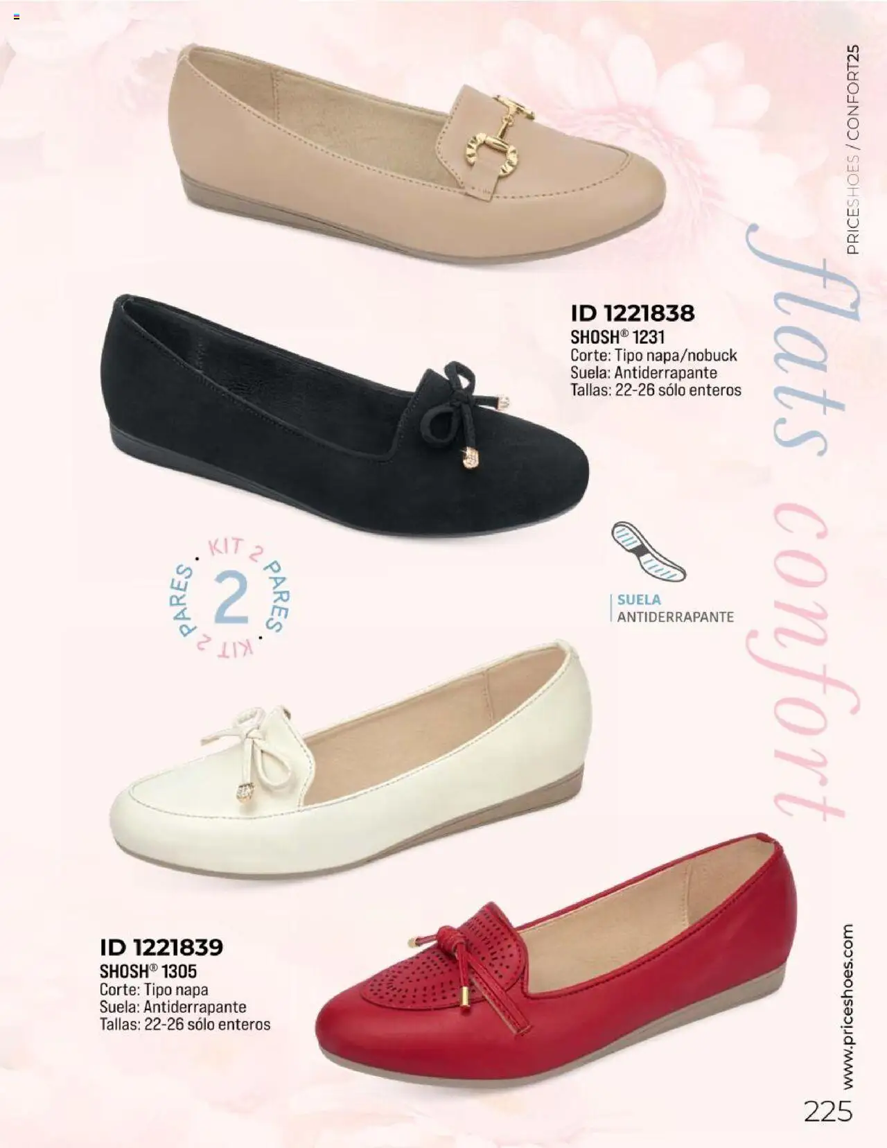 Nuevas ofertas de Price Shoes válidas en toda la República Mexicana desde el 10.02.2025. ¡Encuentra las mejores ofertas en Price Shoes catálogo Confort! | Página: 225