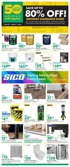 Preview of Kent flyer - NB from shop Kent valid from 26.02.2026