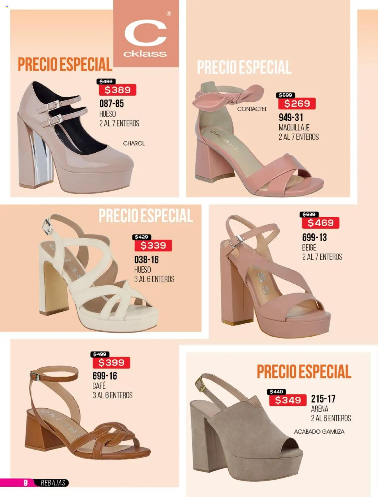 Nuevas ofertas de Cklass válidas en toda la República Mexicana desde el 30.05.2025. ¡Encuentra las mejores ofertas en Cklass catálogo Rebajas Ropa! | Página: 271 | Productos: Café, Gamuza, Maquillaje