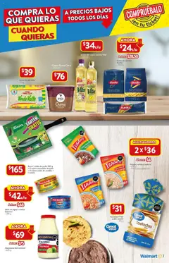 Nuevas ofertas de Walmart válidas en toda la República Mexicana desde el 24.07.2025. ¡Encuentra las mejores ofertas en Walmart catálogo Verano! | Página: 7 | Productos: Harina, Mayonesa, Crema, Arroz