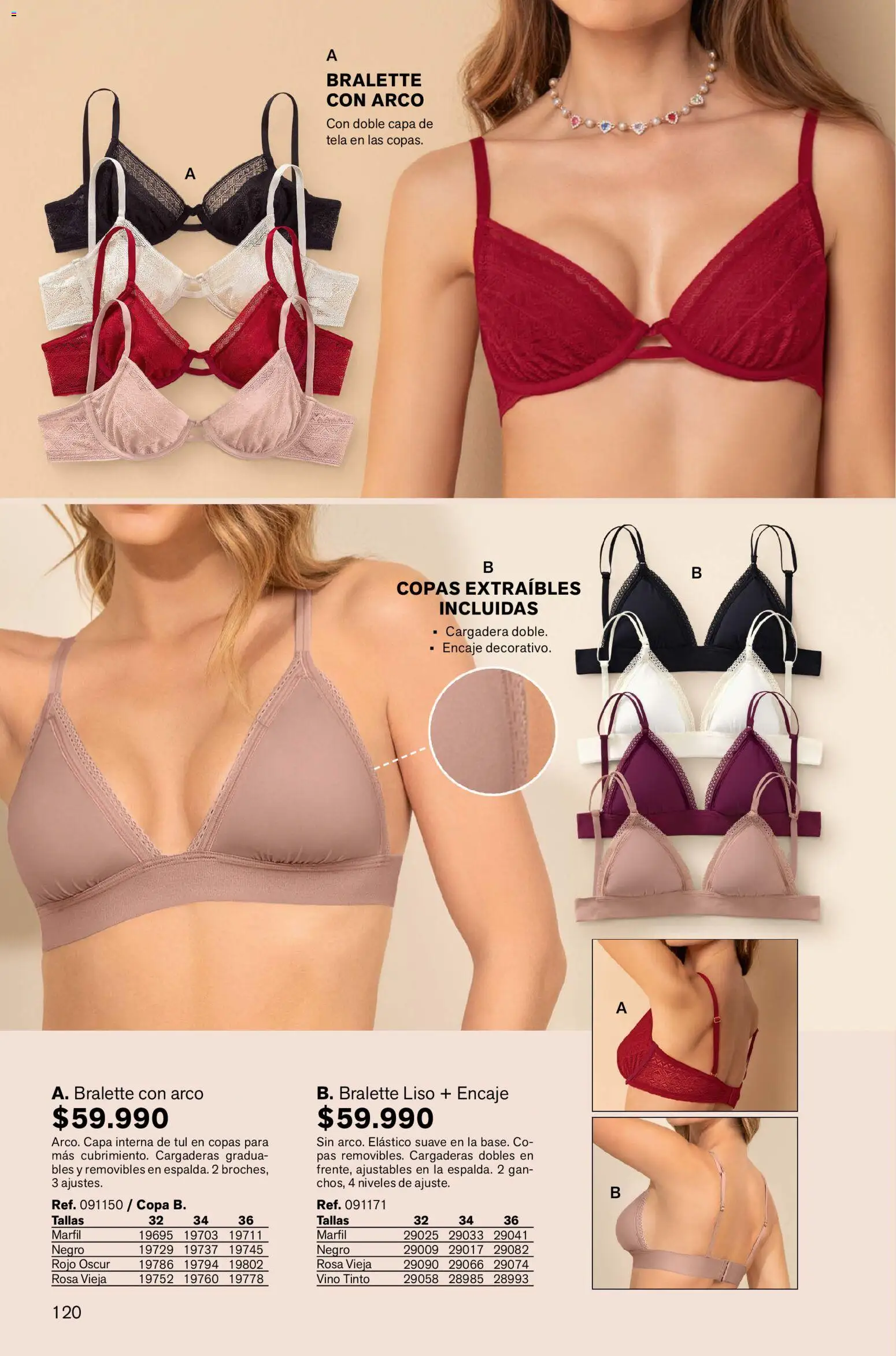 Leonisa revista - valida desde el 02.01.2026 | Página: 120 | Productos: Brazo de reina, Vino