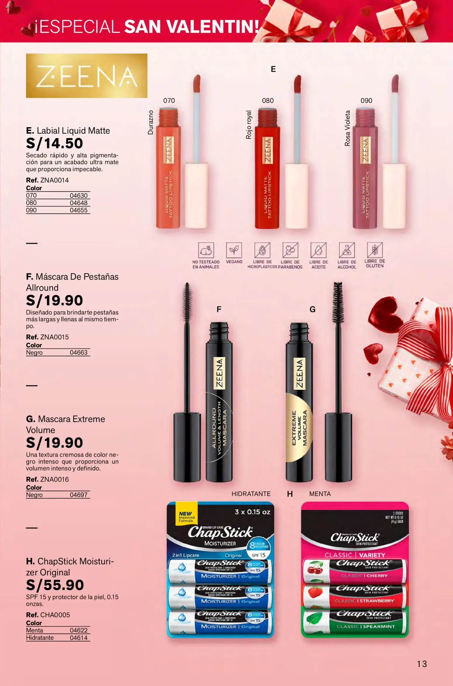 Catálogo Leonisa válido desde 16.01.2026 | Página: 13 | Productos: Máscara, Aceite