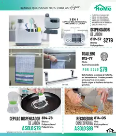 Vista previa de Cklass - Catálogo We, nuevo folleto de la tienda, válido en México a partir del 16.09.2025 | Página: 64 | Productos: Toallero, Esponja, Cocina, Jabón