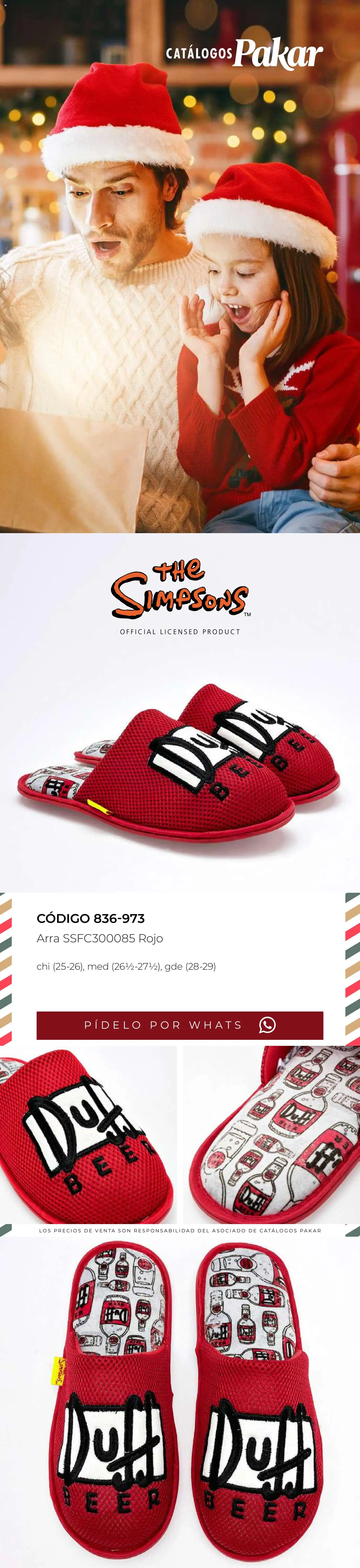 Nuevas ofertas de SC Pakar válidas en toda la República Mexicana desde el 14.11.2025. ¡Encuentra las mejores ofertas en SC Pakar catálogo Regalos Navidad! | Página: 63