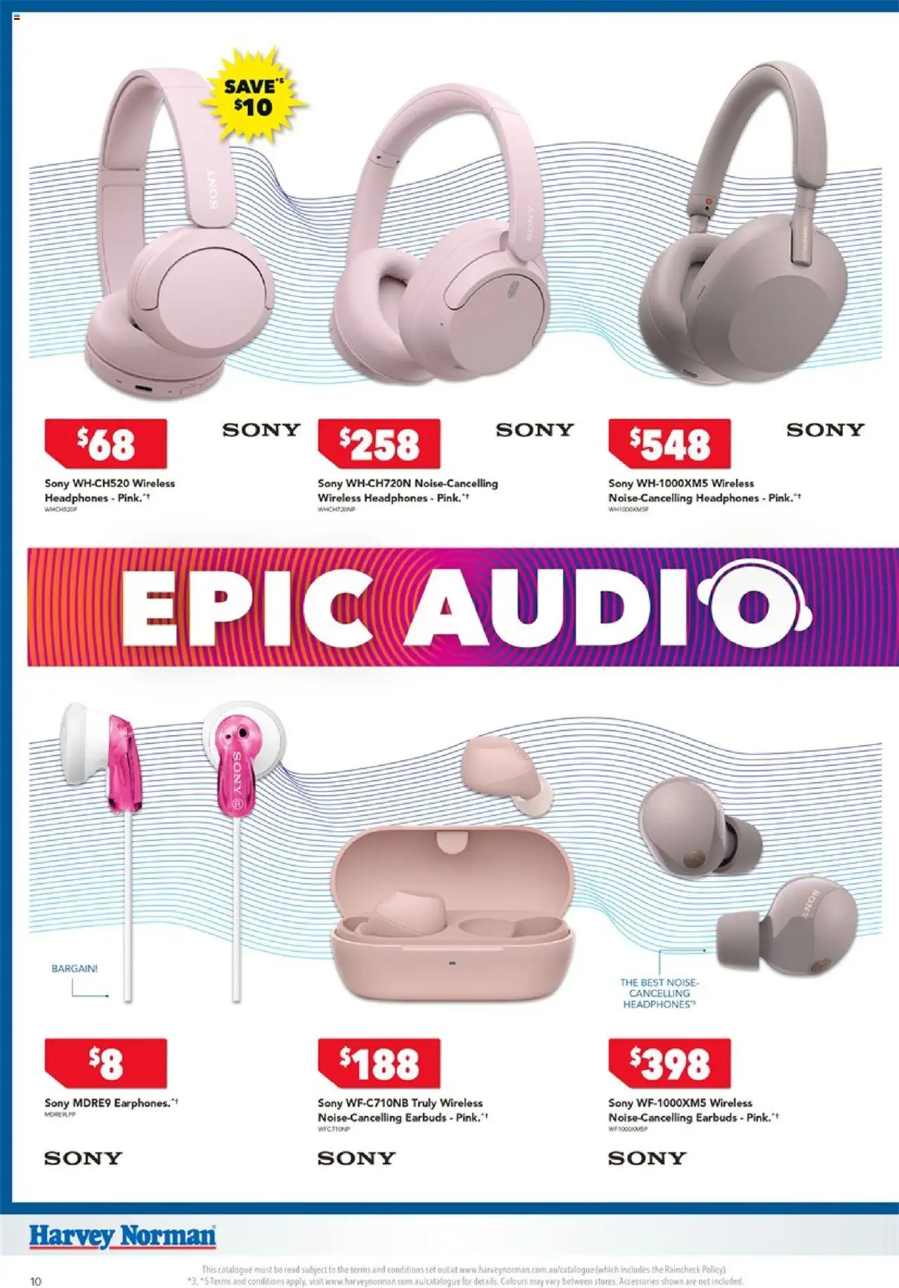 Harvey Norman catalogue - valid from 02.08.2025 | Page: 10 | Products: Accessories, Audio, Headphones