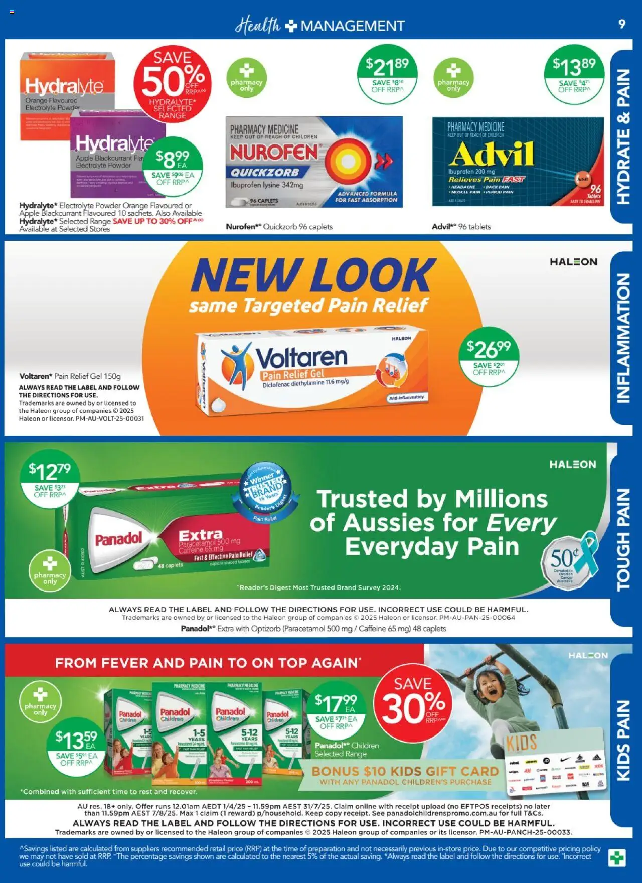 Terry White catalogue - valid from 29.05.2025 | Page: 11 | Products: Powder, Tablets, Pain relief