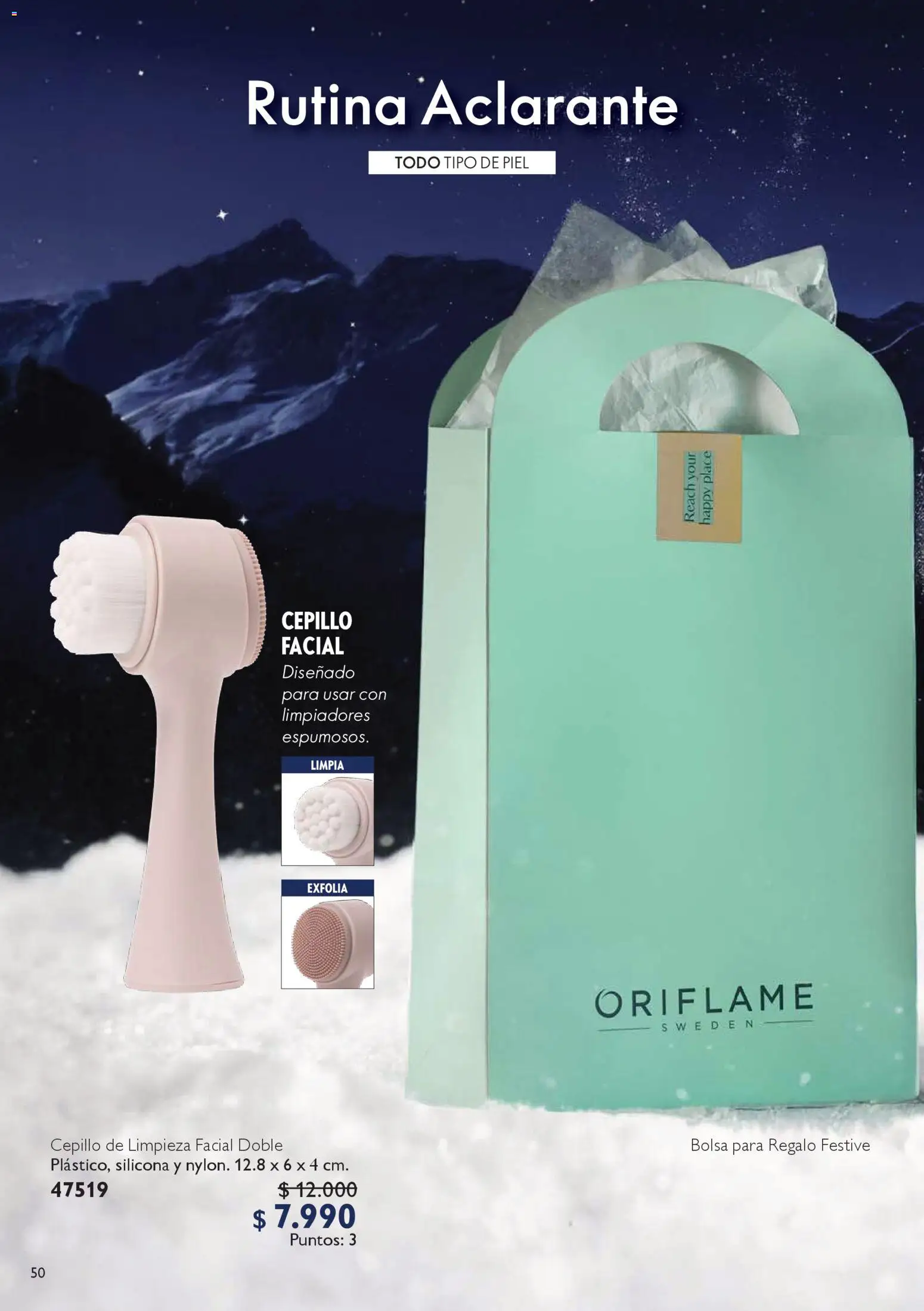 Oriflame catálogo │ válido desde el 06.12.2025 | Página: 50 | Productos: Bolsa, Cepillo