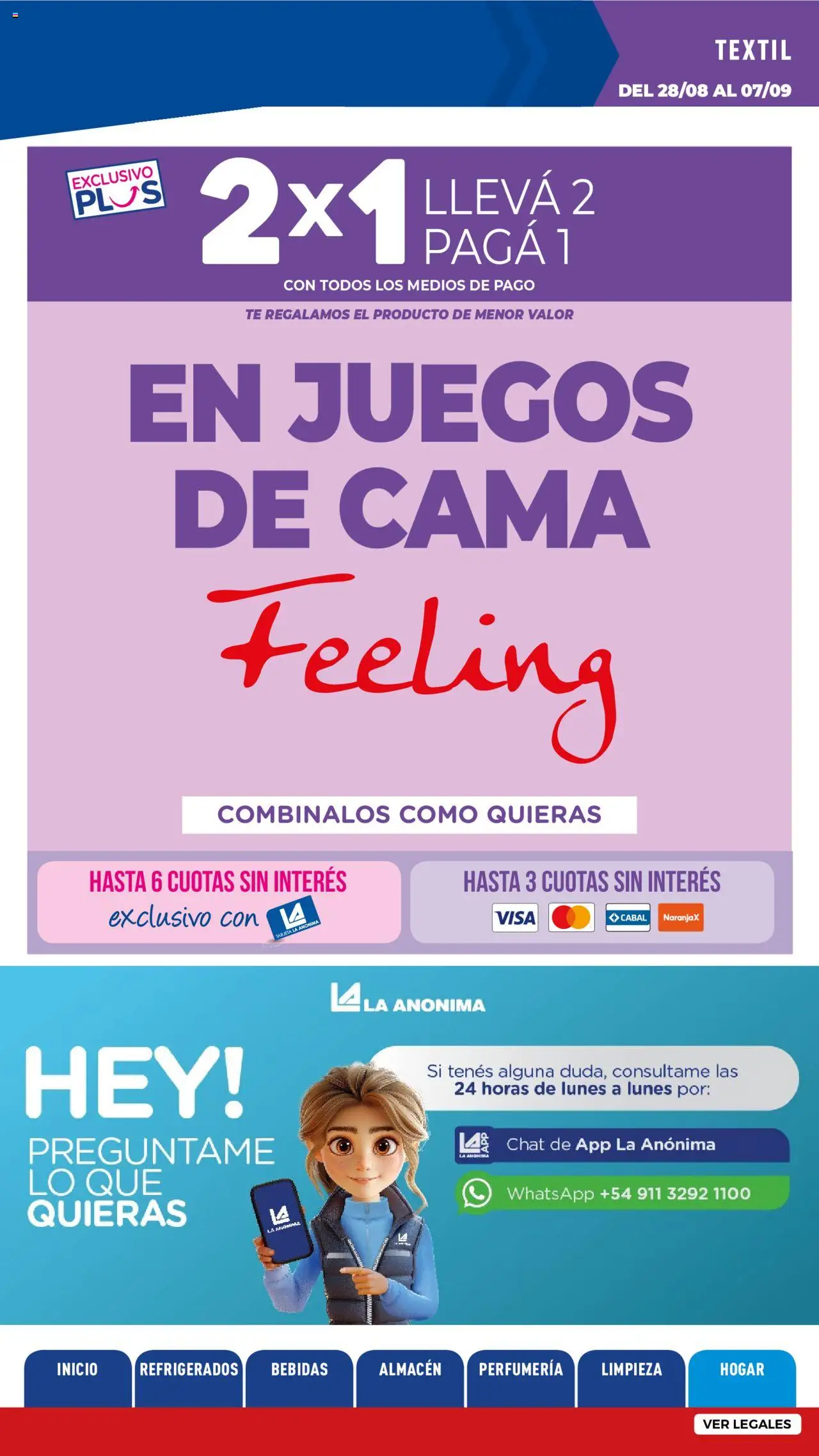 La Anonima Insuperables │ válido desde el 28.08.2025 | Página: 39 | Productos: Cama, Té
