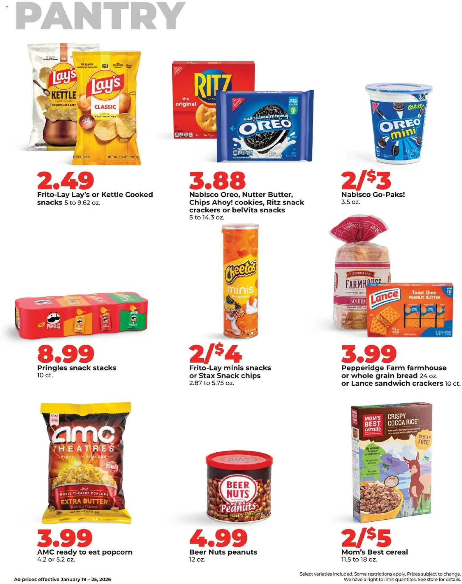 HyVee Weekly Ad - valid from 19.01.2026 | Page: 21 | Products: Butter, Rice, Potatoes, Salt