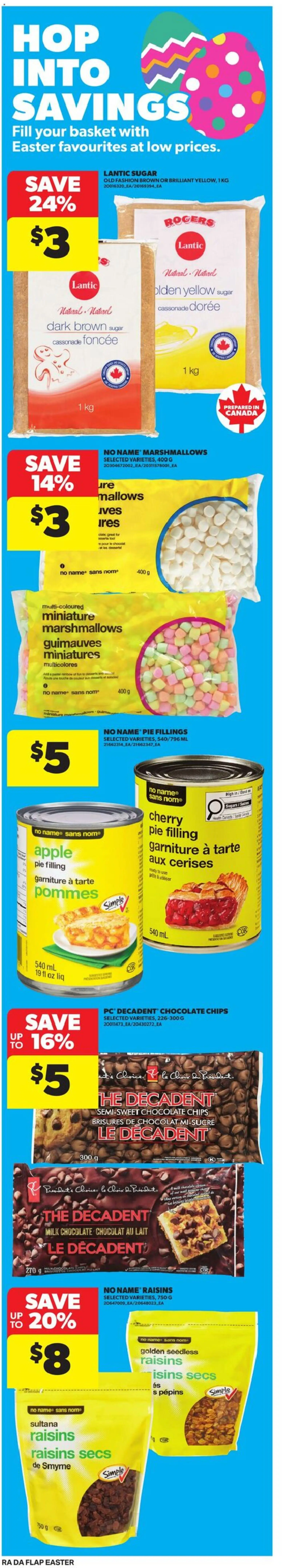 Atlantic Superstore flyer valid from 12.03.2026 | Page: 8 | Products: Chips, Basket, Milk, Chocolate