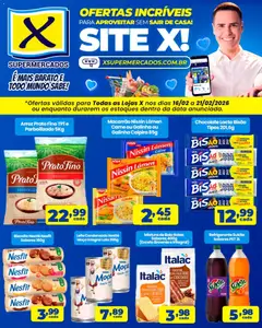 X Supermercados - Ofertas imperdíveis - Pré-Visualização do folheto da loja X Supermercados, válido de 16.02.2026
