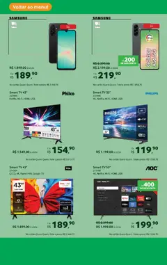 Lojas Quero-Quero - Ofertas Renovada - Pré-Visualização do folheto da loja Lojas Quero-Quero, válido de 19.01.2026 | Página: 33 | Produtos: smart TV, Smart TV 32, Tv, USB