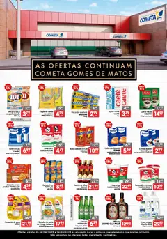 Cometa Supermercados - Ofertas Gomes de Matos - Pré-Visualização do folheto da loja Cometa Supermercados, válido de 08.09.2025