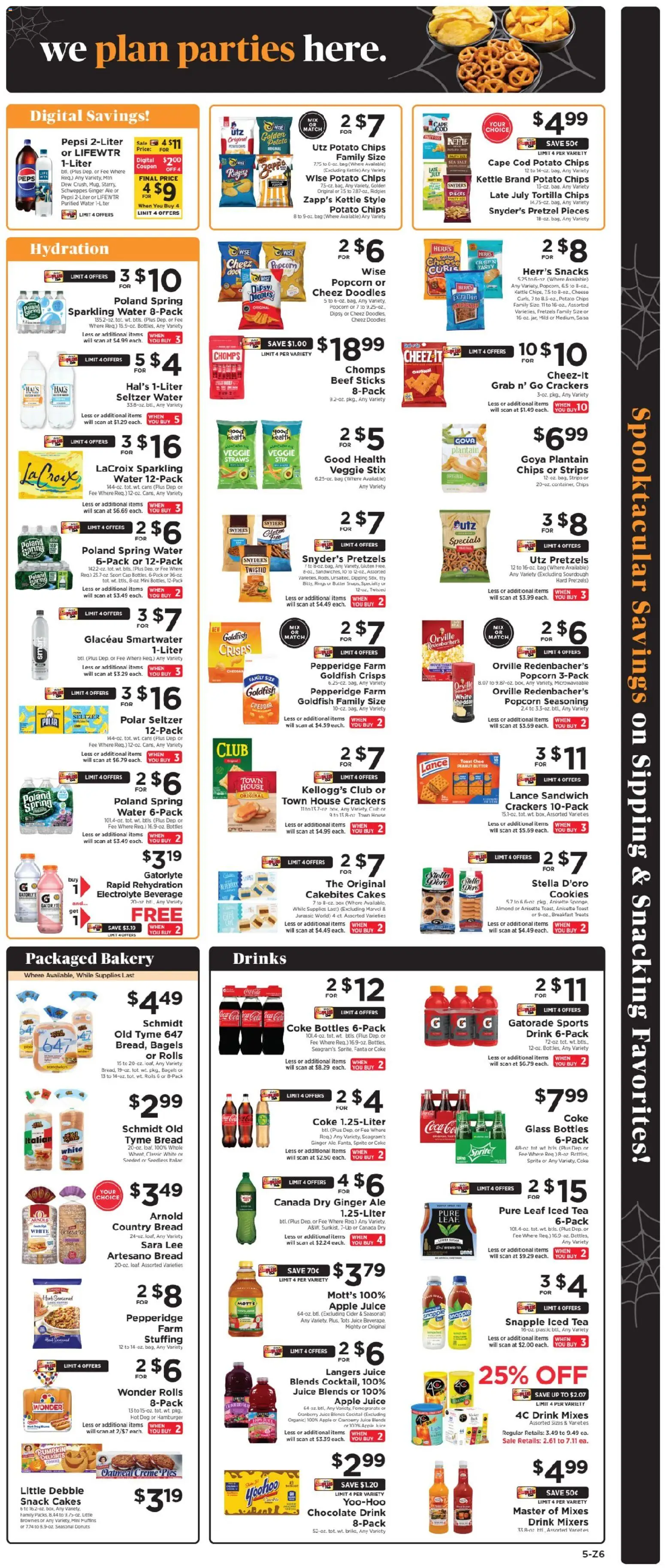 ShopRite Weekly Ad 2 - valid from 26.10.2025 | Page: 7 | Products: Box, Bread, Water, Salt