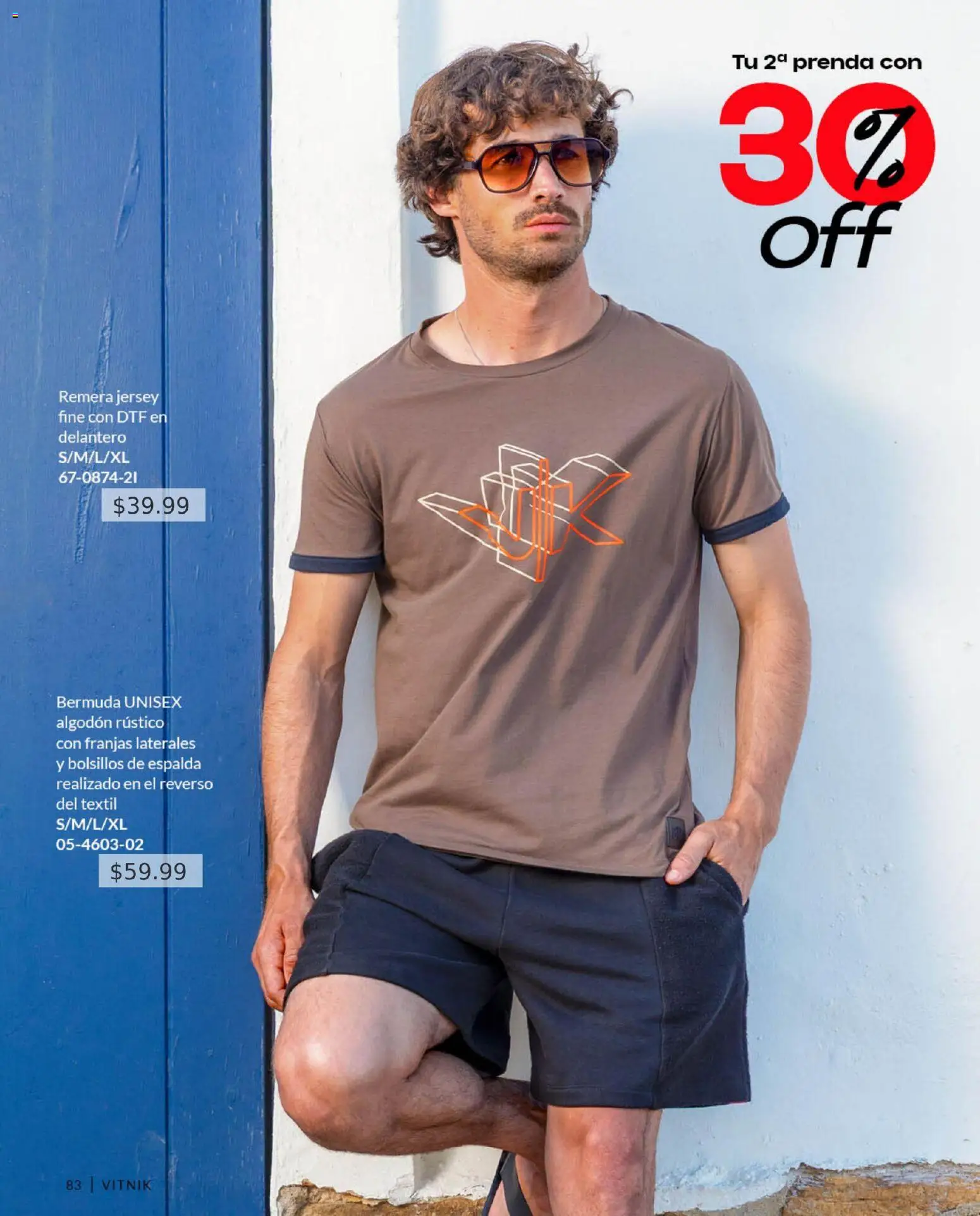 Vitnik - Folleto │ válido desde el 01.01.2026 | Página: 83 | Productos: Remera, Algodón, Bermuda