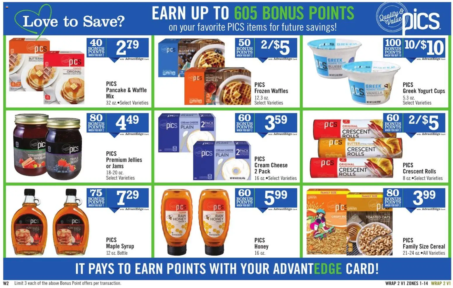 Price Chopper Weekly Ad - valid from 18.01.2026 | Page: 14 | Products: Cheese, Yogurt, Cream