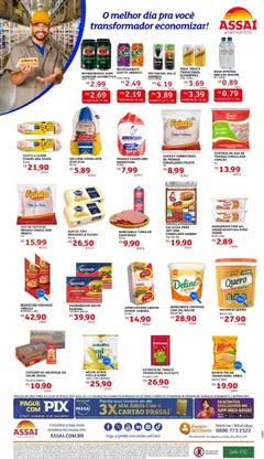 Encarte Assaí Atacadista - PI - Pré-Visualização do folheto da loja Assaí Atacadista, válido de 16.02.2026 | Página: 2 | Produtos: Água tônica, Queijo, Base, Ketchup