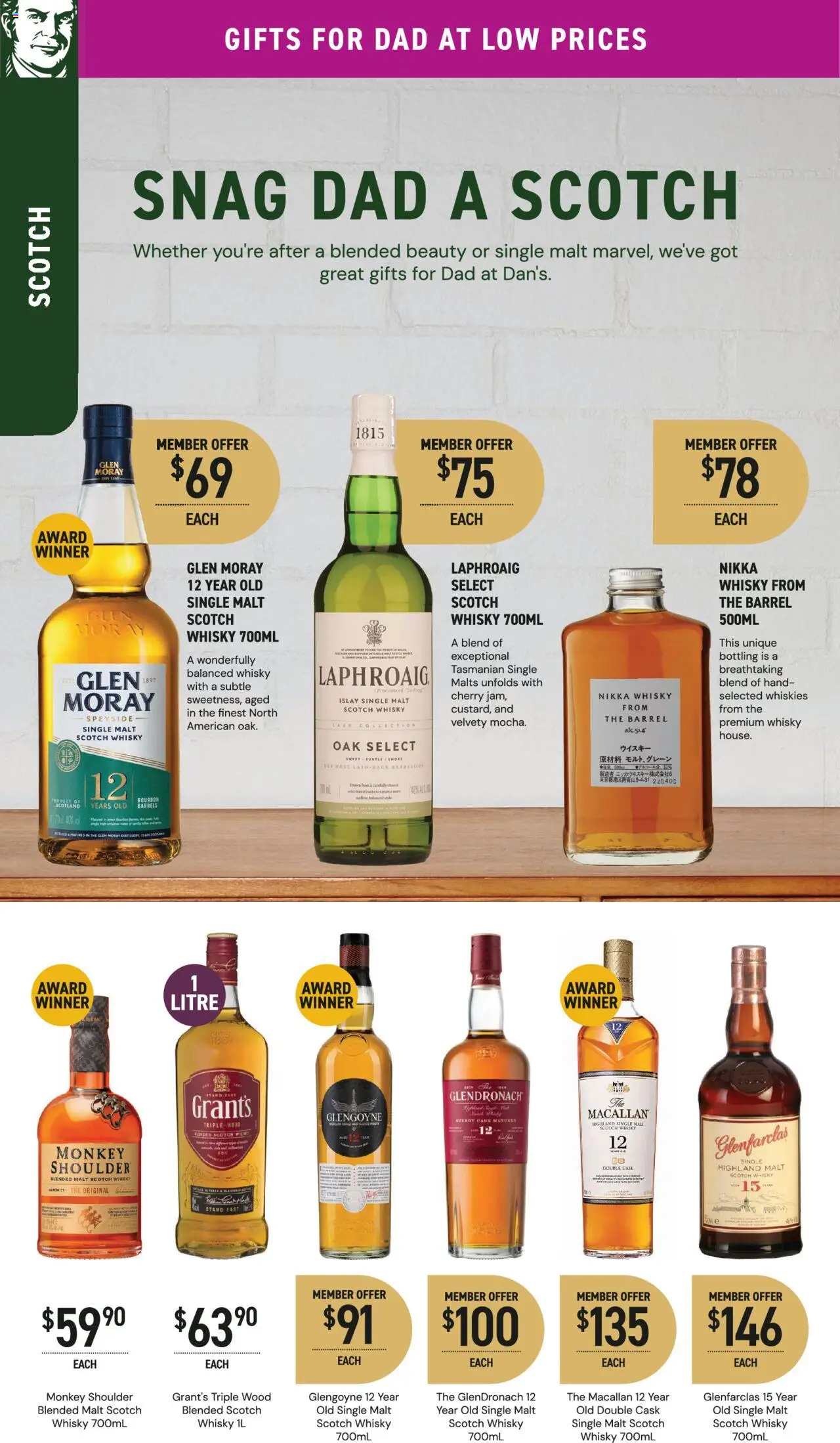 Dan Murphy's catalogue - valid from 21.08.2025 | Page: 26 | Products: Bourbon, Wood, Scotch, Case
