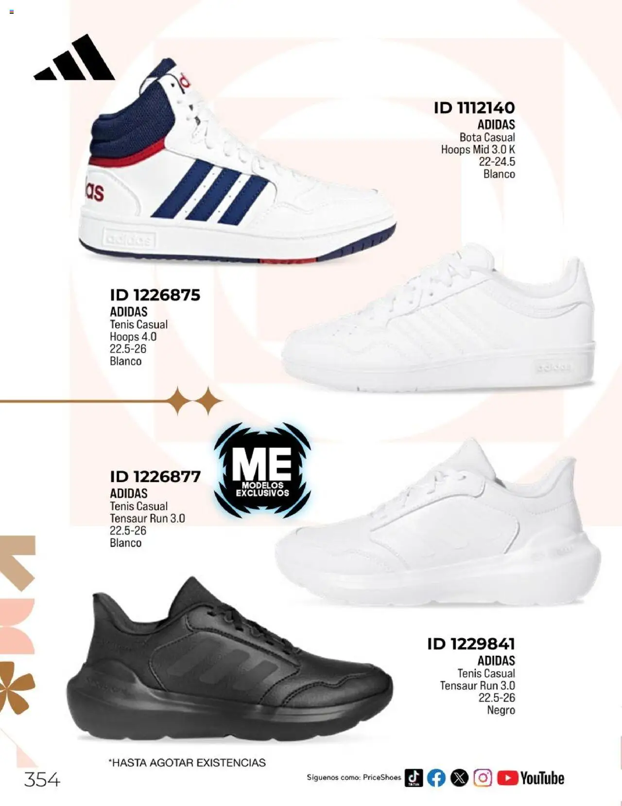 Nuevas ofertas de Price Shoes válidas en toda la República Mexicana desde el 05.05.2025. ¡Encuentra las mejores ofertas en Price Shoes catálogo Todo En 1 2025! | Página: 352 | Productos: Tenis