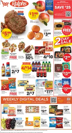 Preview of Ralphs weekly ads valid from 03.09.2025