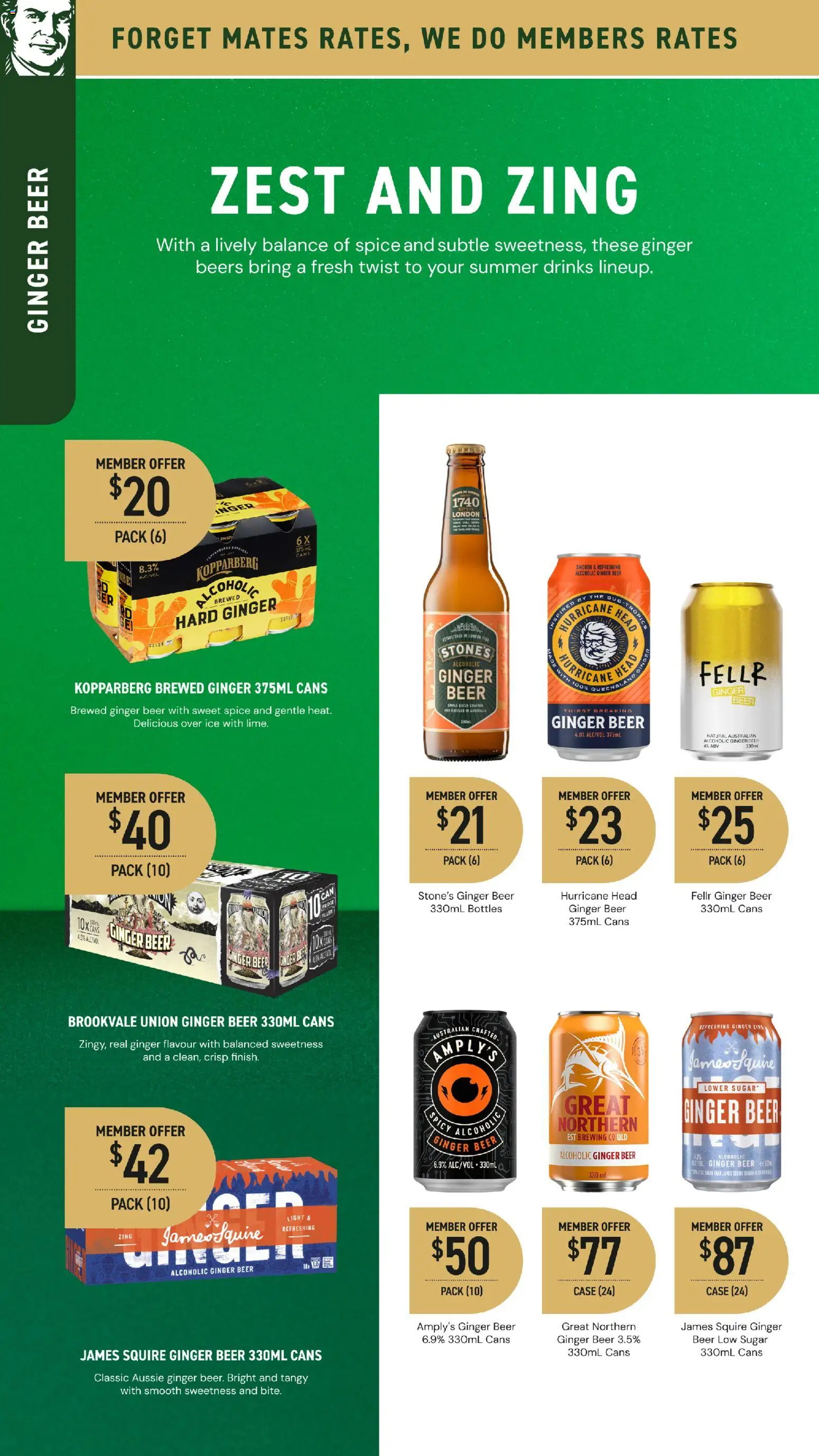Dan Murphy's catalogue - valid from 04.12.2025 | Page: 45 | Products: Light, Ginger, Beer, Sugar