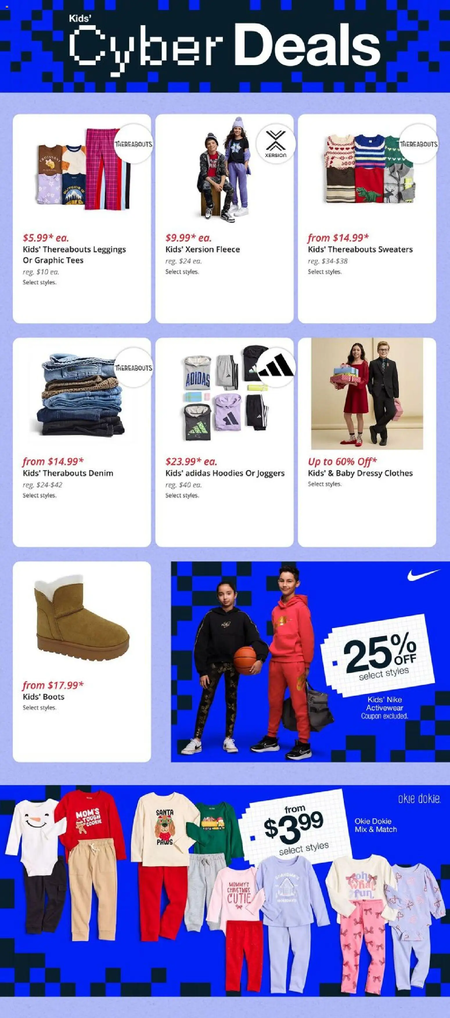 JCPenney Cyber Sale - valid from 30.11.2025 | Page: 9 | Products: Clothes, Leggings, Boots
