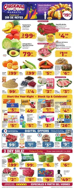 Preview of Cardenas weekly ads valid from 02.01.2026
