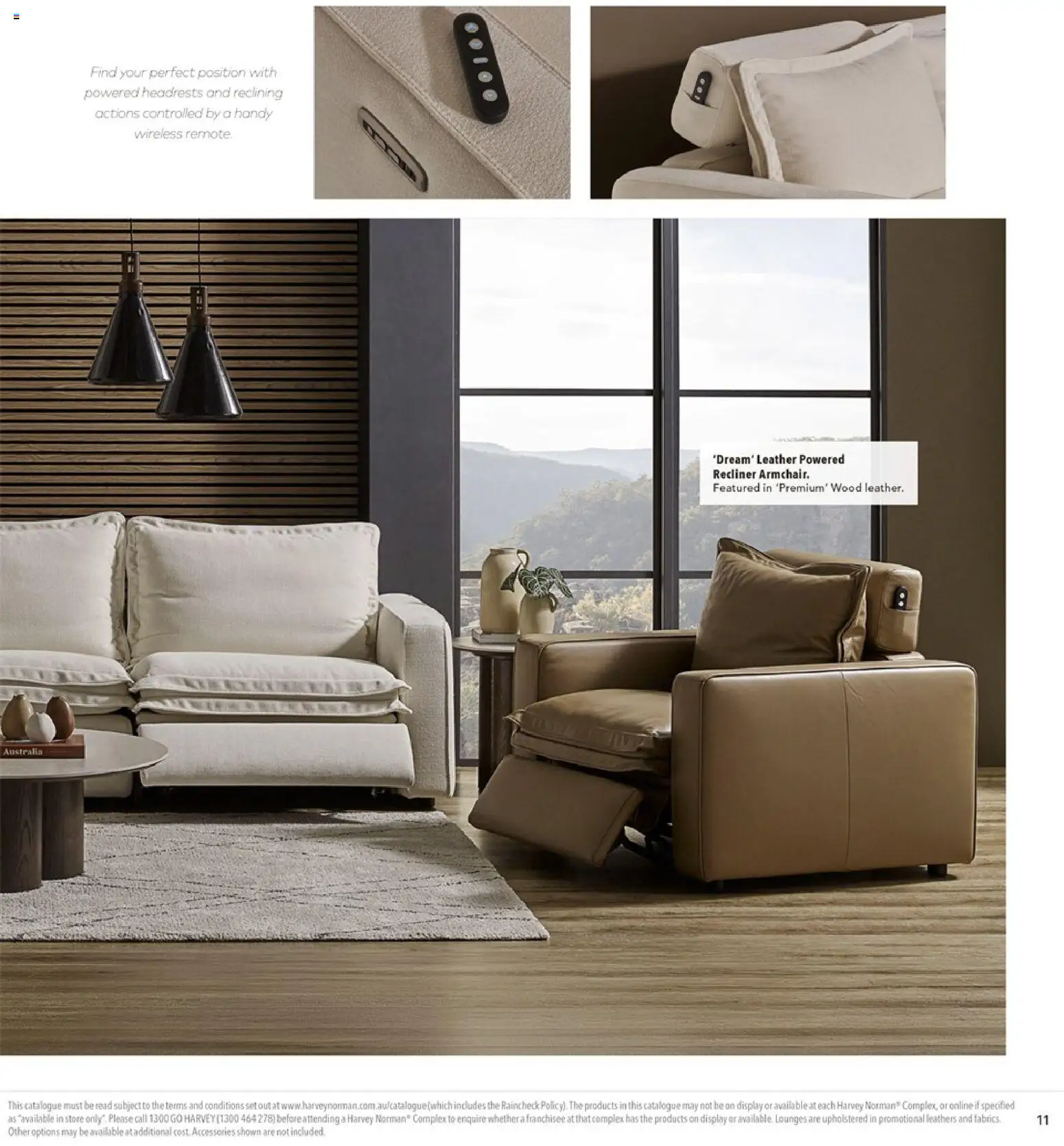 Harvey Norman catalogue - valid from 12.02.2026 | Page: 11 | Products: Recliner, Wood, Accessories